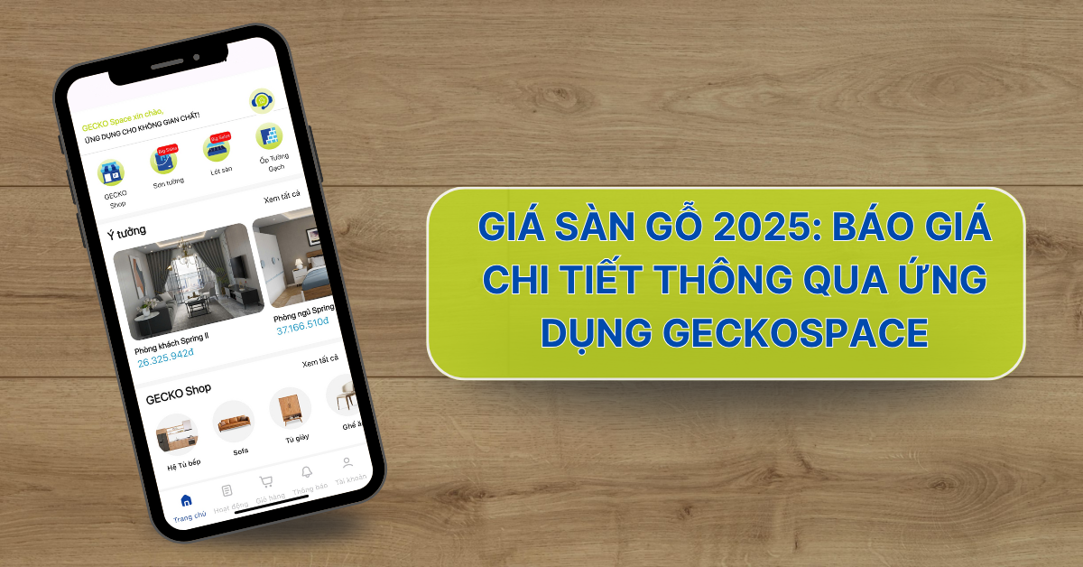 giá sàn gỗ công nghiệp