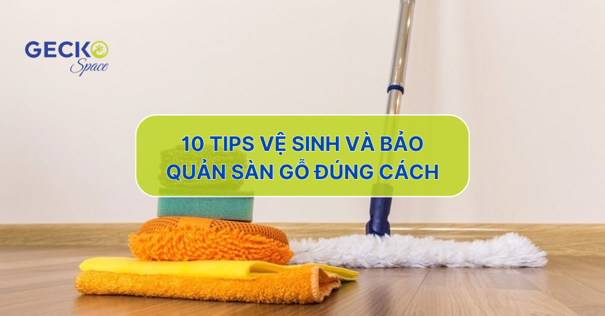 tránh sàn gỗ bị phồng rộp